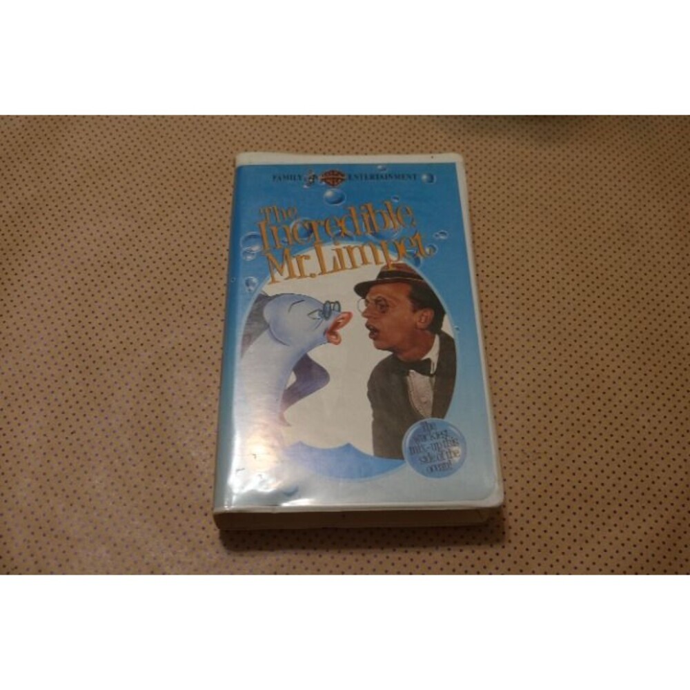 The Incredible Mr Limpet VHS